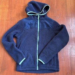 Women’s XS SO Brand Faux Fur/Fleece Hooded Jacket